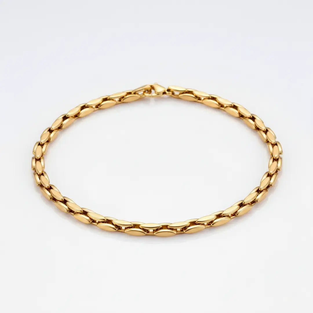 FLAT OVAL 4.2MM BRACELET