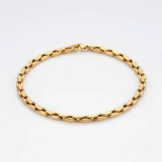 FLAT OVAL 4.2MM BRACELET