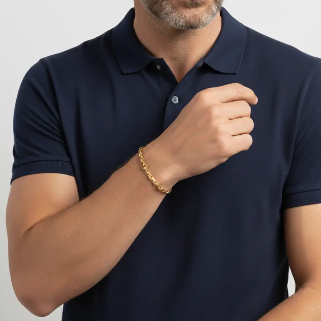 FLAT OVAL 4.2MM BRACELET