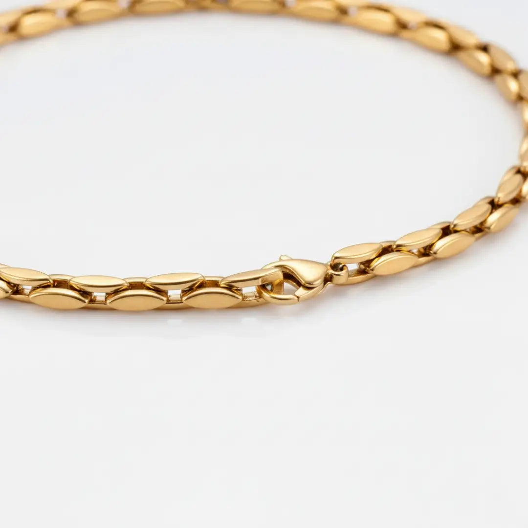 FLAT OVAL 4.2MM BRACELET