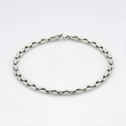 FLAT OVAL 4.2MM BRACELET