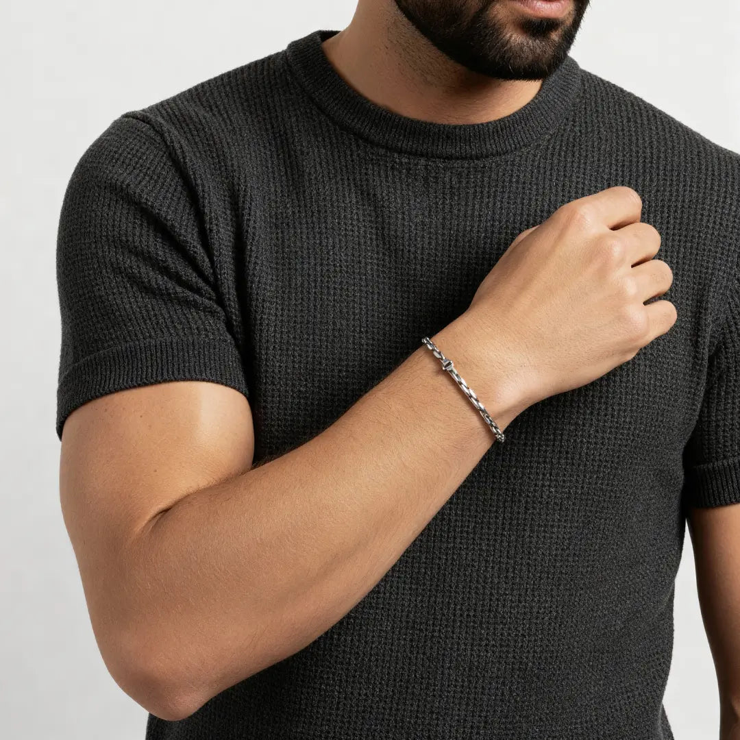 FLAT OVAL 4.2MM BRACELET