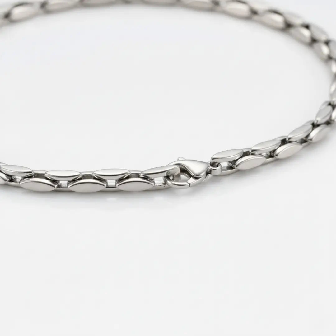 FLAT OVAL 4.2MM BRACELET