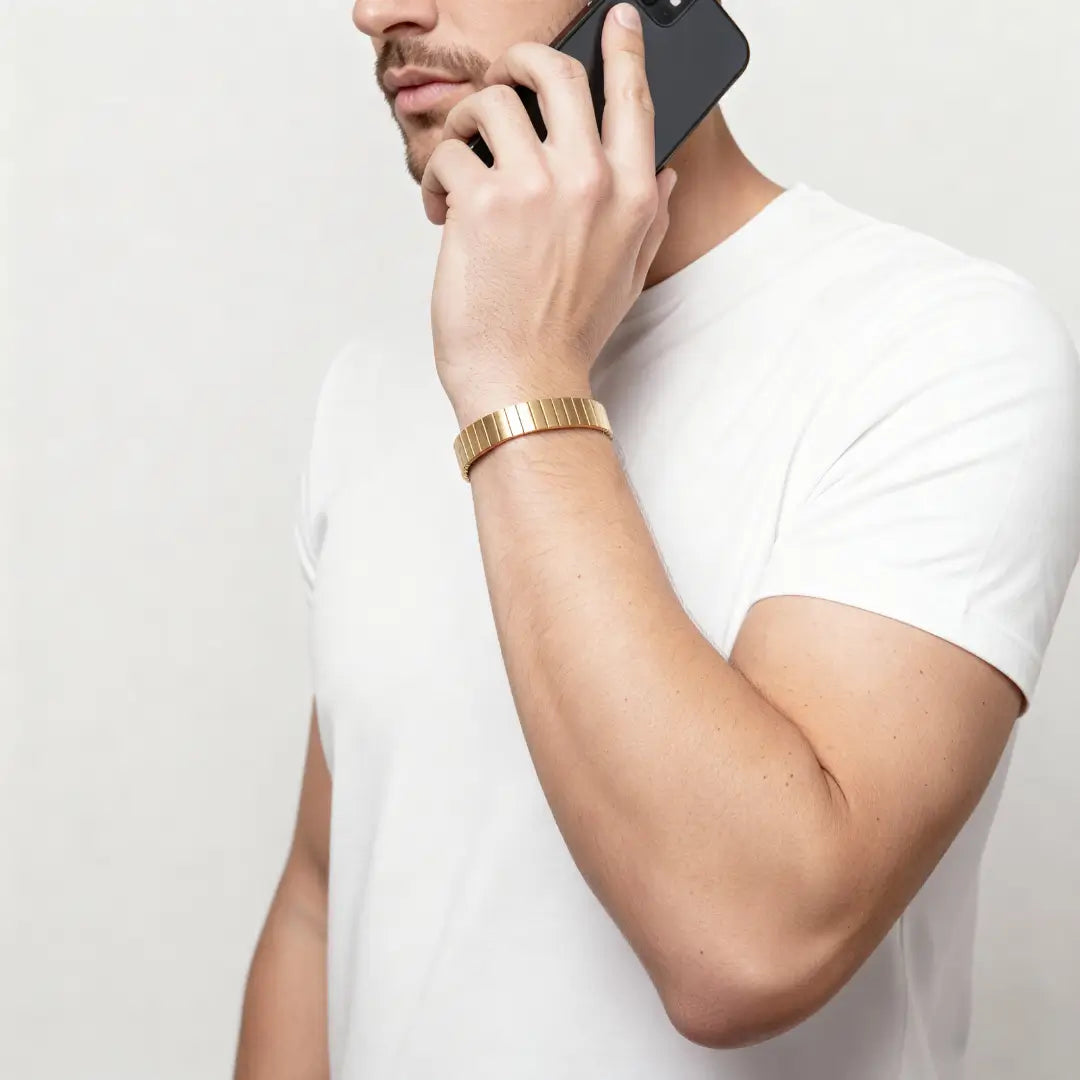 FLAT LINK 9MM BRACELET