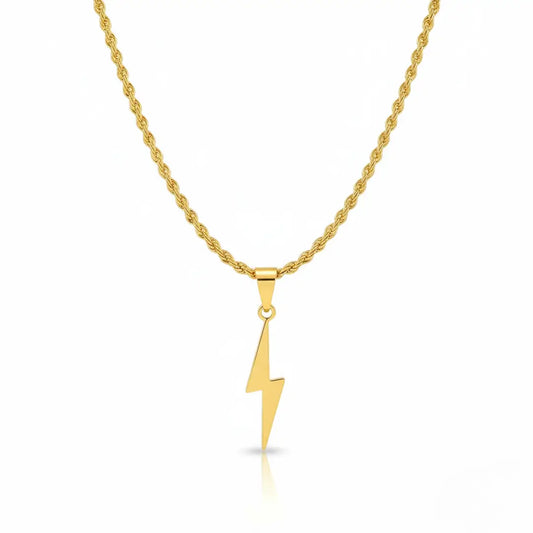 BOLT PENDANT (ROPE CHAIN)