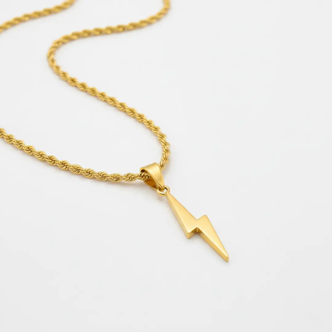 BOLT PENDANT (ROPE CHAIN)